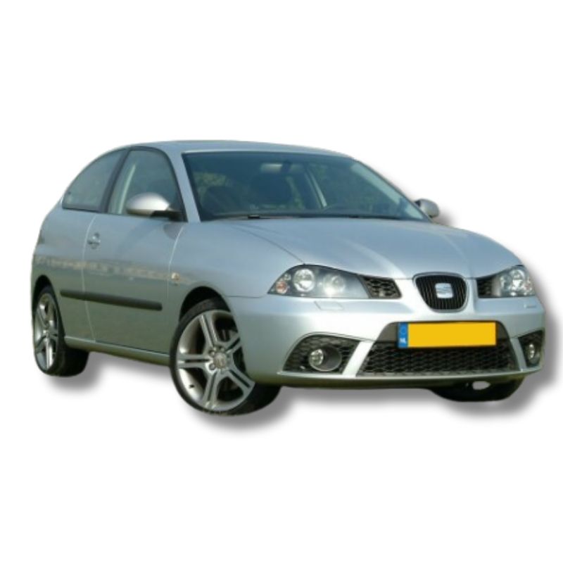 Alfombrillas A Medida Para Seat Ibiza 3 (6L) 2002-2008 - Diseño Sportline, Antideslizantes, Impermeables