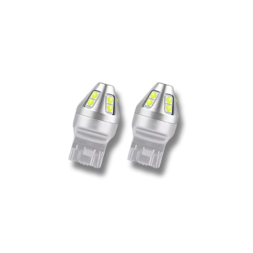 Ampoules LED T20 W21W - Feux de position & recul - 2 pièces Donicars