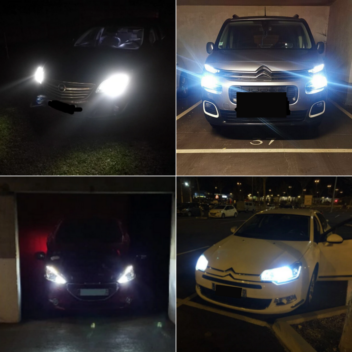 Pack Ampoules LED H7 Nissan Qashqai II (2014 à 2021) - Kit LED