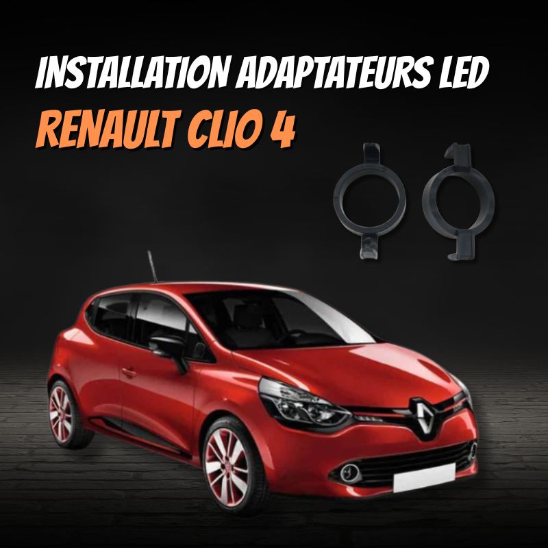 Installer un adaptateur LED H7 sur une Renault Clio 4 : guide pas-à-pas