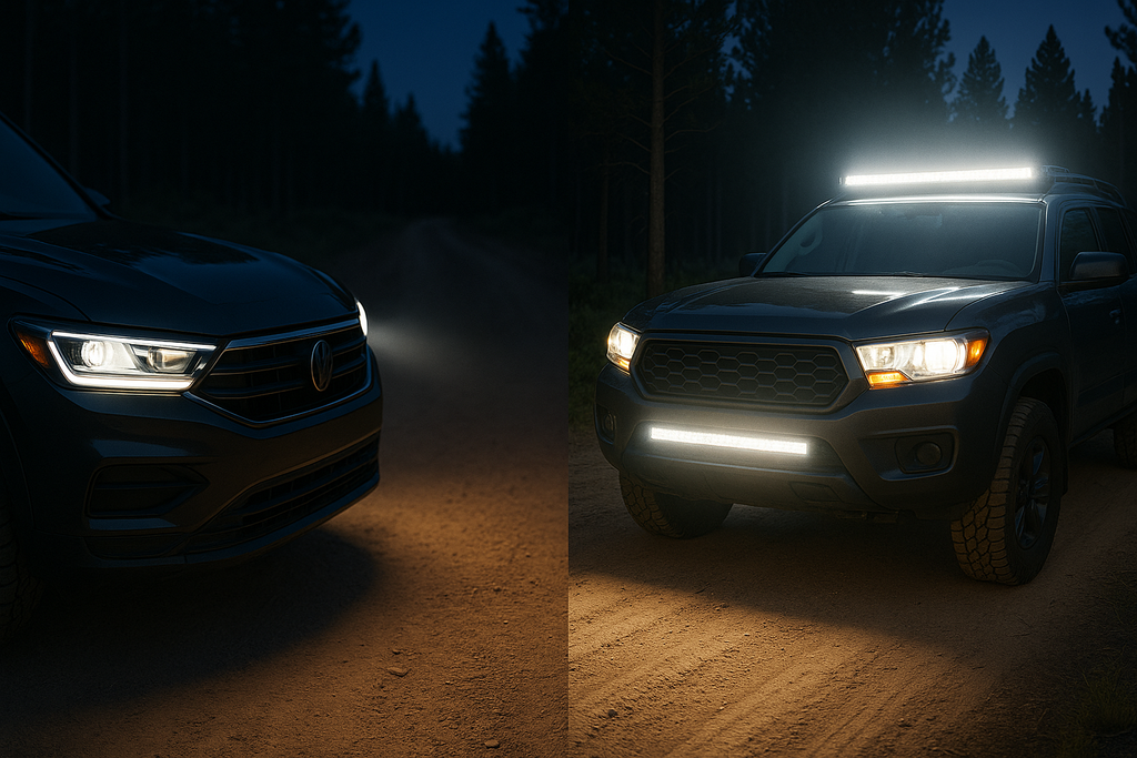 Feux LED vs barres LED pour 4x4 : que choisir pour vos aventures d’été ?
