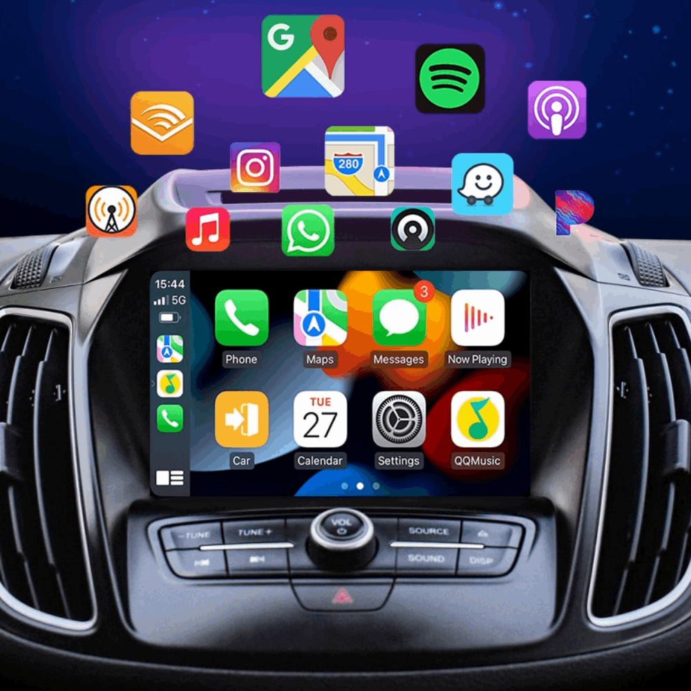 Boîtier CarPlay Mini sans fil iPhone : Tous Véhicules (2017 et +)