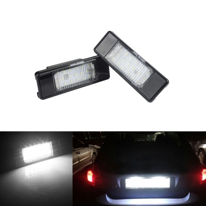 Module de plaque d'immatriculation LED pour Peugeot - Éclairage plaque LED Donicars