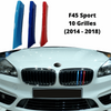 Garniture de calandre BMW Série 2 F22 F45 F23 F46 F44 avant sport Grille M Bandes Performance Donicars