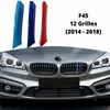 Garniture de calandre BMW Série 2 F22 F45 F23 F46 F44 avant sport Grille M Bandes Performance Donicars