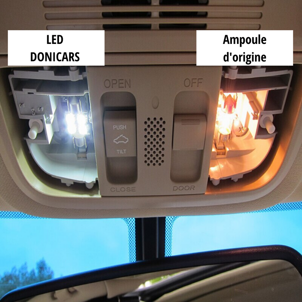 Kit LED Toyota Hilux (2015 à 2024) - Pack LED Habitacle Blanc Pur Donicars