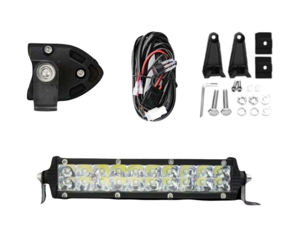 Barre LED calandre 4x4 45W, Camion, Quad et Voiture - Barres LED (x2) double rangée 45W - Lot de 2 Donicars