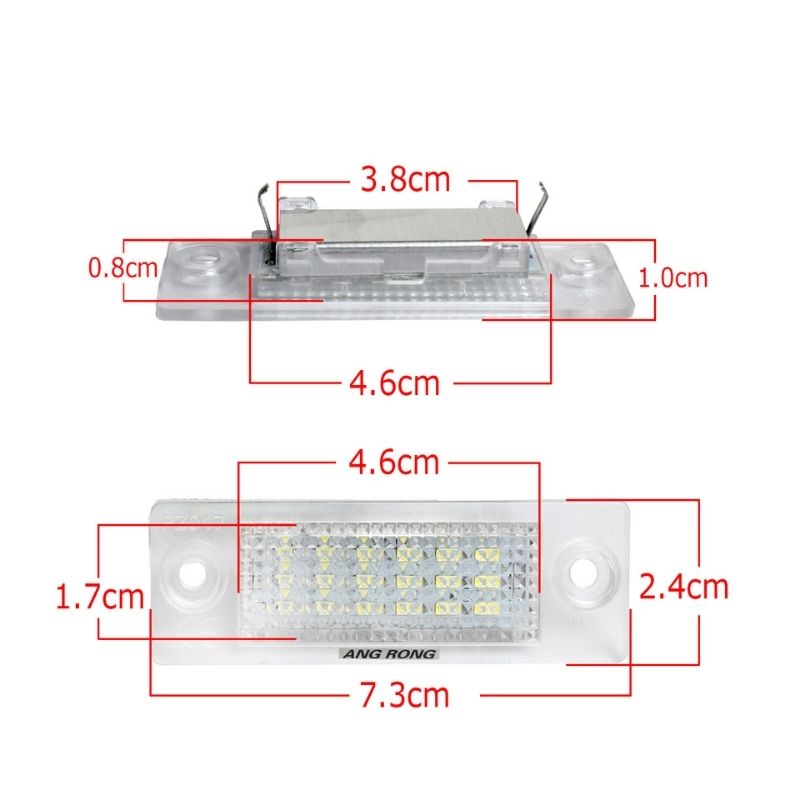 Module de plaque d'immatriculation LED pour Volkswagen - Éclairage plaque LED Donicars