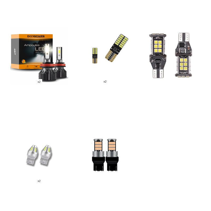 Pack LED CHEVROLET MALIBU 1.5 T (2015 à 2024) – Pack Ampoules Extérieur Donicars