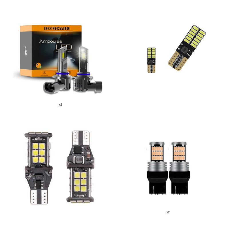 Pack LED VOLVO S90 II (234) 2.0 D (2016 à 2024) – Pack Ampoules Extérieur – Modèle avec phares halogènes main image 1