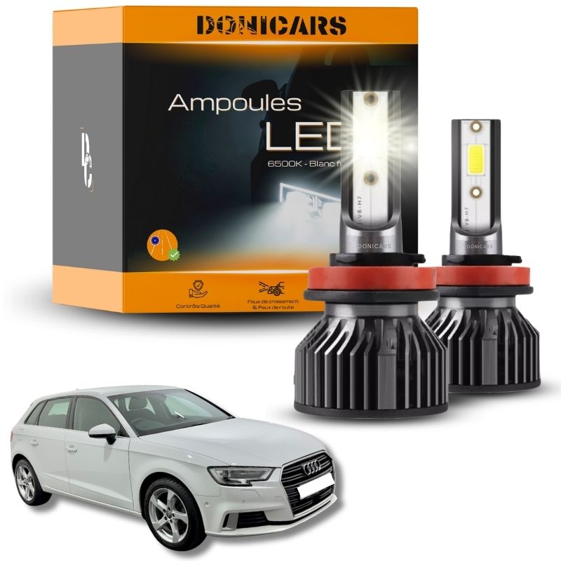 Pack Ampoules LED H7 Audi A3 8V (2012 - 2020) - Kit LED