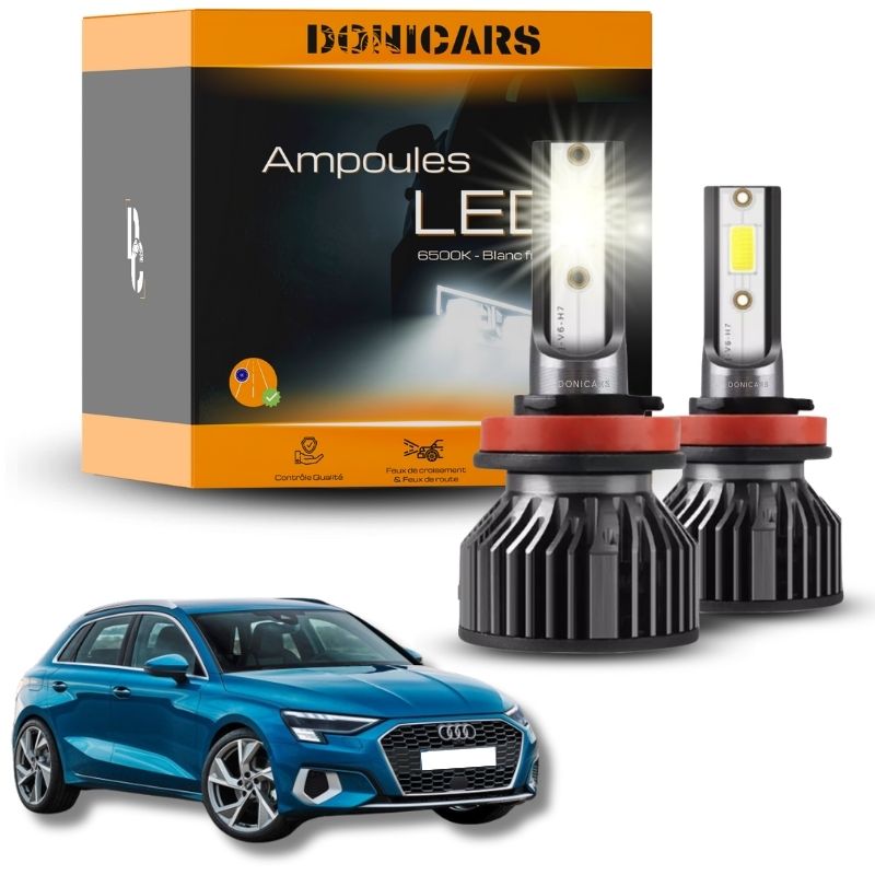 Pack Ampoules LED H7 Audi A3 8Y (2020 - 2023) - Kit LED