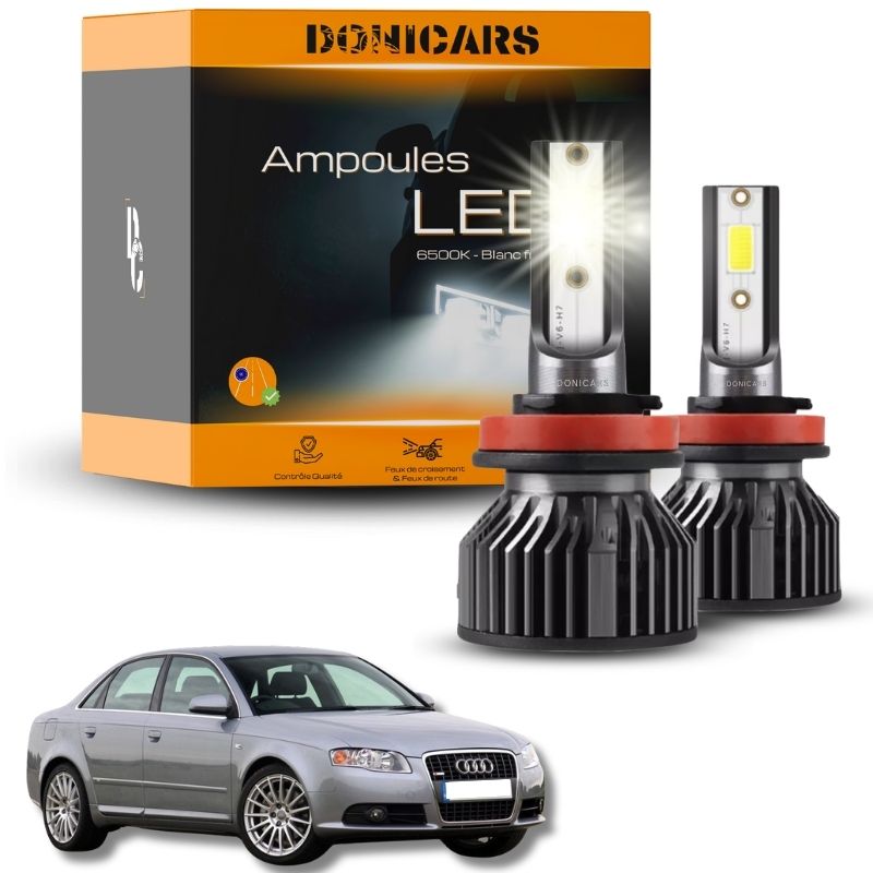 Pack Ampoules LED H7 Audi A4 B7 (2004 - 2008) - Kit LED