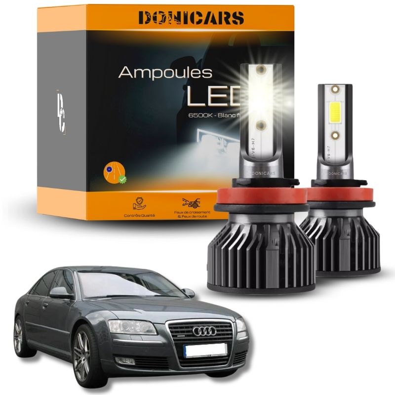 Pack Ampoules LED H7 Audi A8 D3 (2002 - 2010) - Kit LED