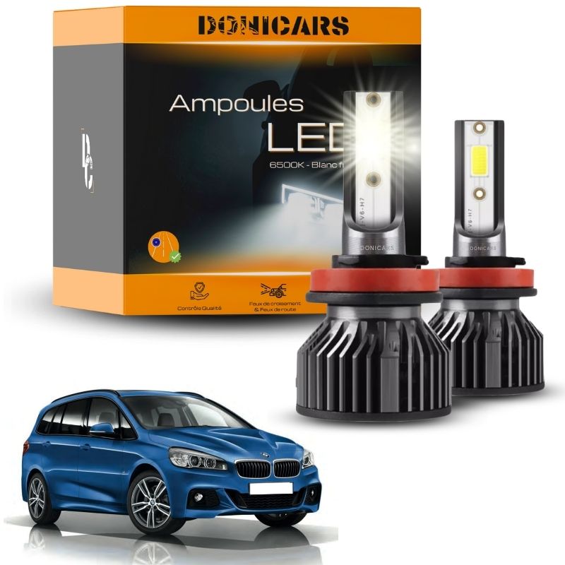 Pack Ampoules LED H7 BMW Gran Tourer (F46) (2015 - 2023) - Kit LED Donicars