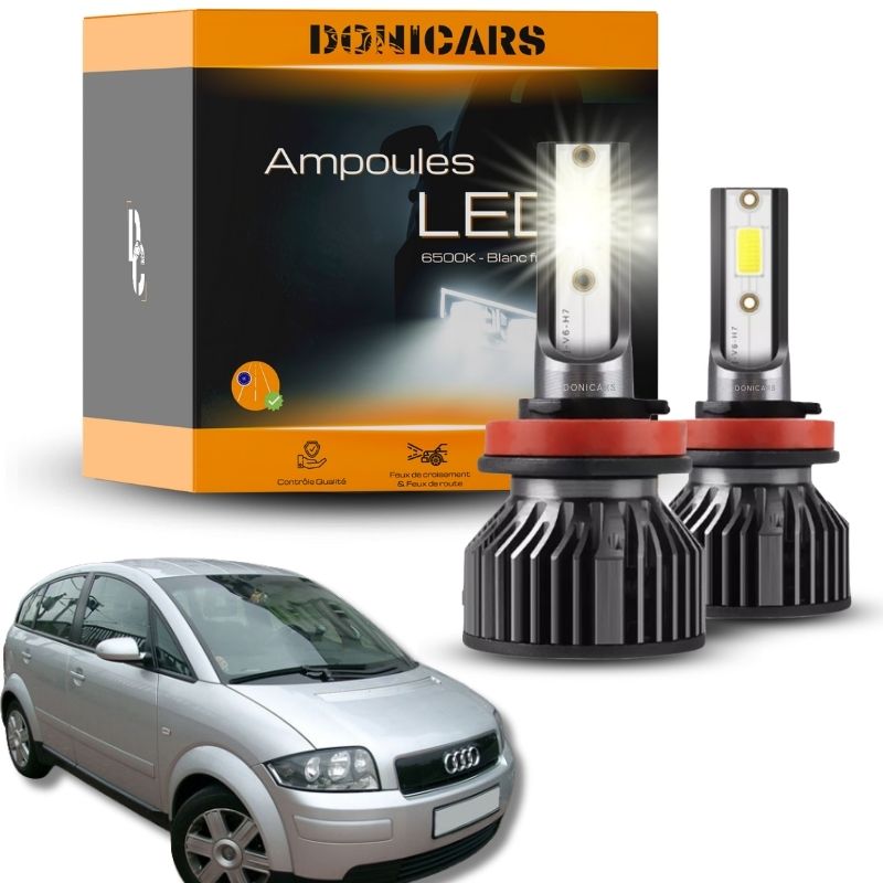 Pack Ampoules LED H7 Audi A2 (2000 - 2005) - Kit LED