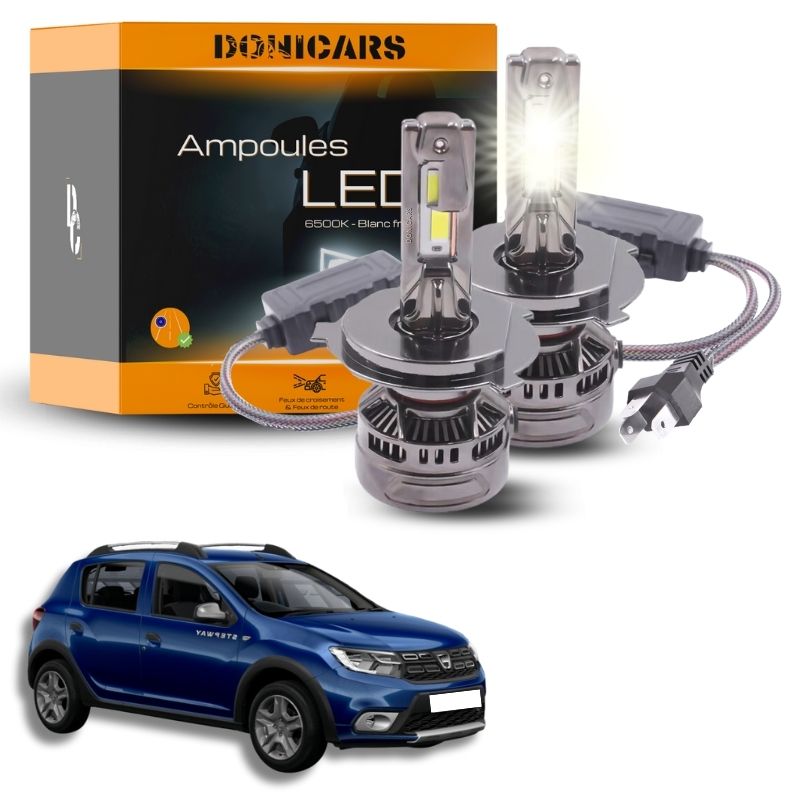 Pack Ampoules LED H4 140W Canbus - Dacia Sandero 2 (2012 à 2021) Donicars