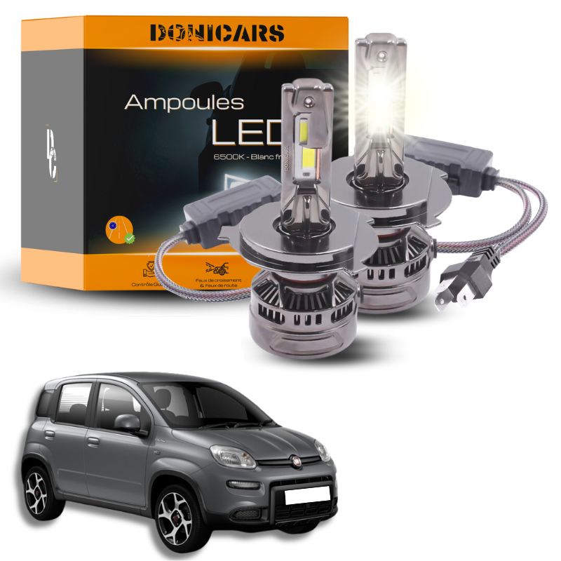 Pack Ampoules LED H4 140W Canbus - Fiat Panda 3 (2012 à 2023) Donicars