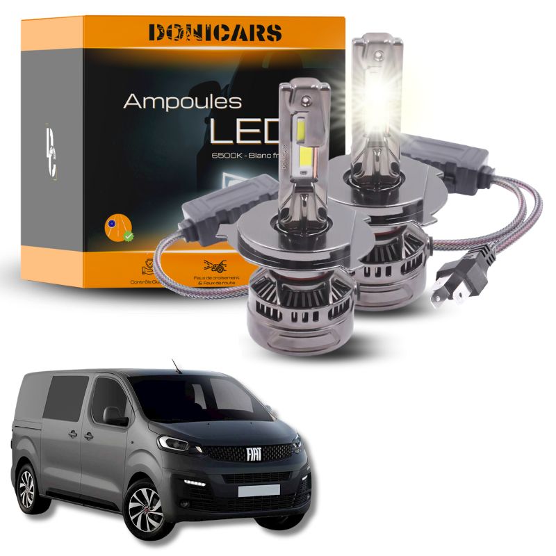 Pack Ampoules LED H4 140W Canbus - Fiat Scudo 2 (2007 à 2016) Donicars