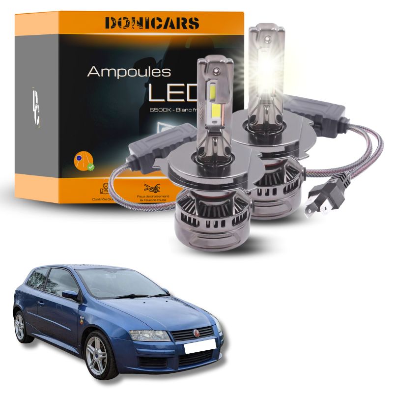 Pack Ampoules LED H4 140W Canbus - Fiat Stilo (2001 à 2007) Donicars