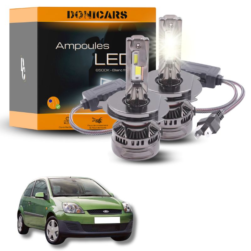 Pack Ampoules LED H4 140W Canbus - Ford Fiesta MK5 (2002 à 2008) Donicars