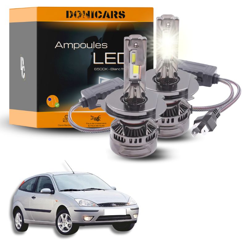 Pack Ampoules LED H4 140W Canbus - Ford Focus MK1 (1998 à 2004) Donicars