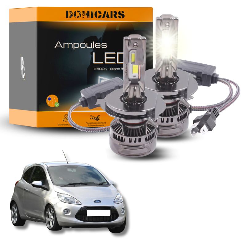 Pack Ampoules LED H4 140W Canbus - Ford Ka 2 (2009 à 2016) Donicars