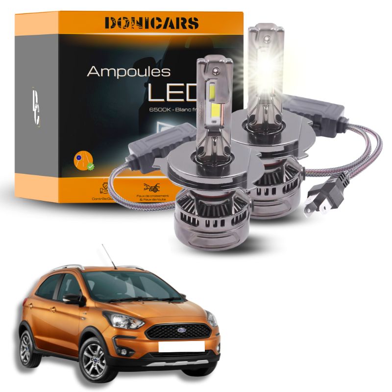 Pack Ampoules LED H4 140W Canbus - Ford Ka+ (2016 à 2020) Donicars