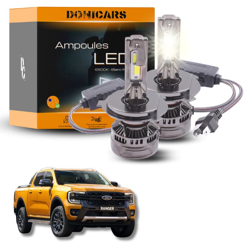 Pack Ampoules LED H4 140W Canbus - Ford Ranger 2 (2005 à 2012) Donicars