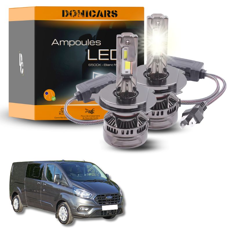 Pack Ampoules LED H4 140W Canbus - Ford Transit (2006 à 2014) Donicars