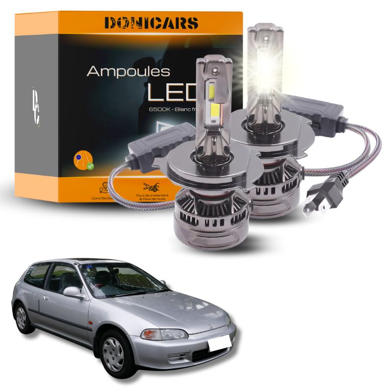 Pack Ampoules LED H4 140W Canbus - Honda Civic 5G (1992 - 1995) Donicars