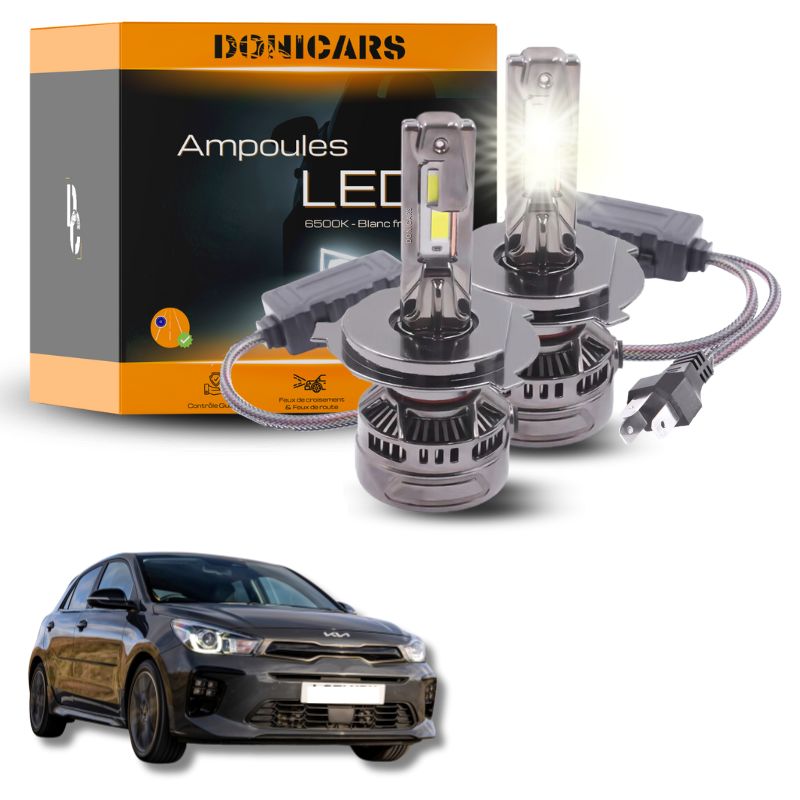 Pack Ampoules LED H4 140W Canbus - Kia Rio 4 (2017 à 2023) Donicars