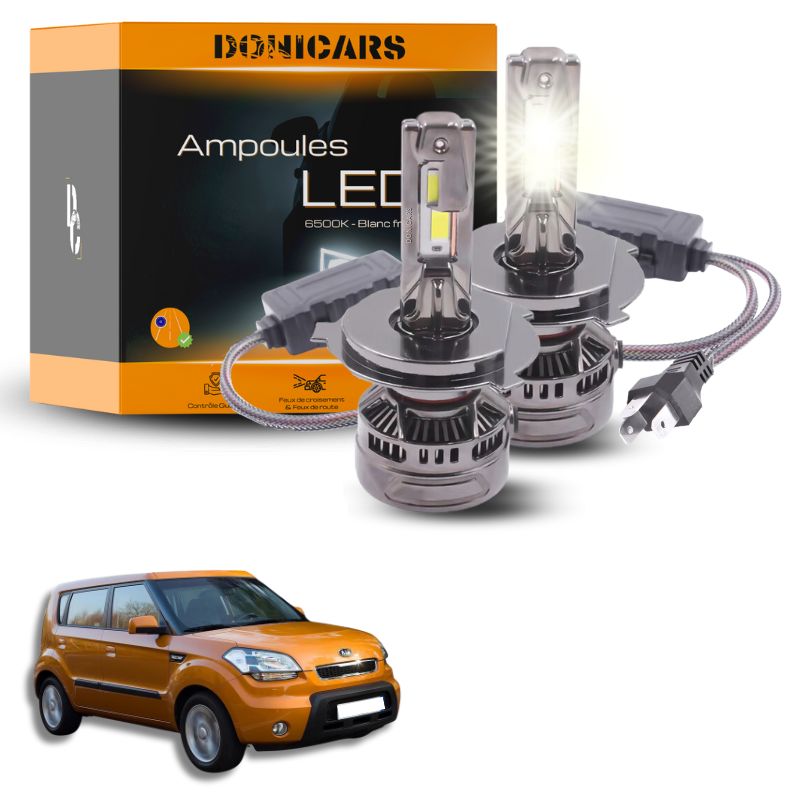 Pack Ampoules LED H4 140W Canbus - Kia Soul 1 (2008 à 2012) Donicars