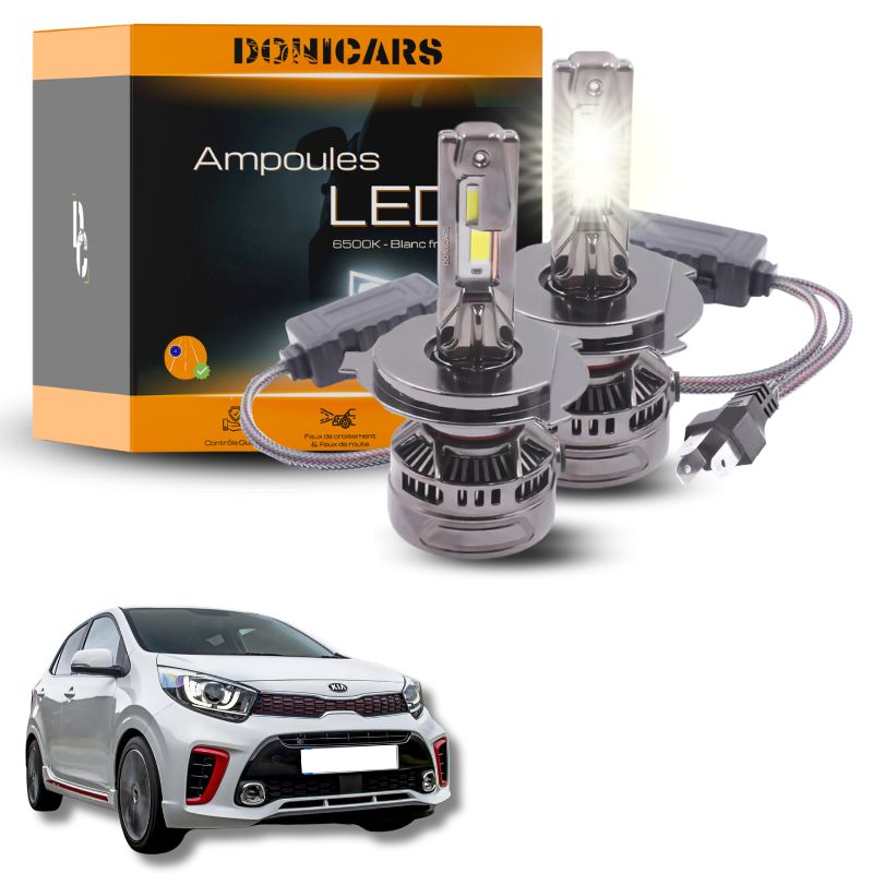 Pack Ampoules LED H4 140W Canbus - Kia Picanto 3 (2017 à 2023) Donicars