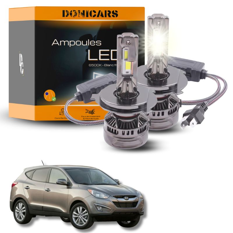 Pack Ampoules LED H4 140W Canbus - Hyundai Tucson II (2009 - 2015) Donicars