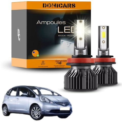 Pack Ampoules LED H4 Honda Jazz II (2008 - 2015)  - Kit LED Donicars