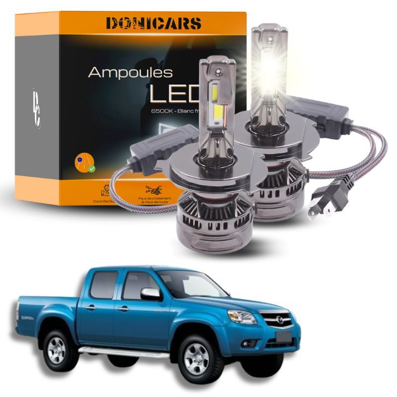 Pack Ampoules LED H4 140W Canbus - Mazda BT-50 phase 1 (2006 à 2012) Donicars