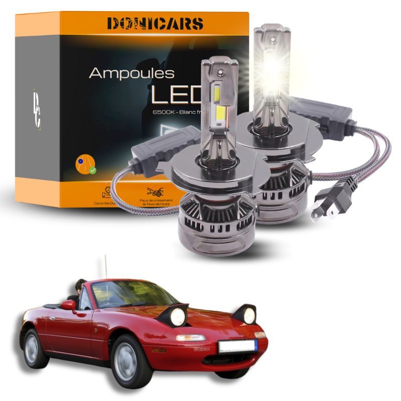 Pack Ampoules LED H4 140W Canbus - Mazda MX-5 NA (1989 à 1997) Donicars