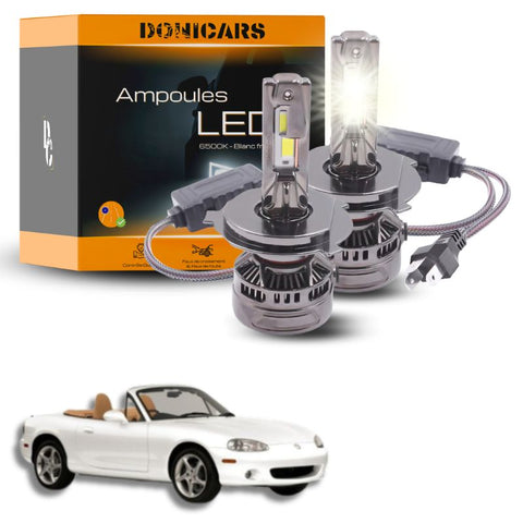 Pack Ampoules LED H4 140W Canbus - Mazda MX-5 phase 2 (1998 à 2005) Donicars