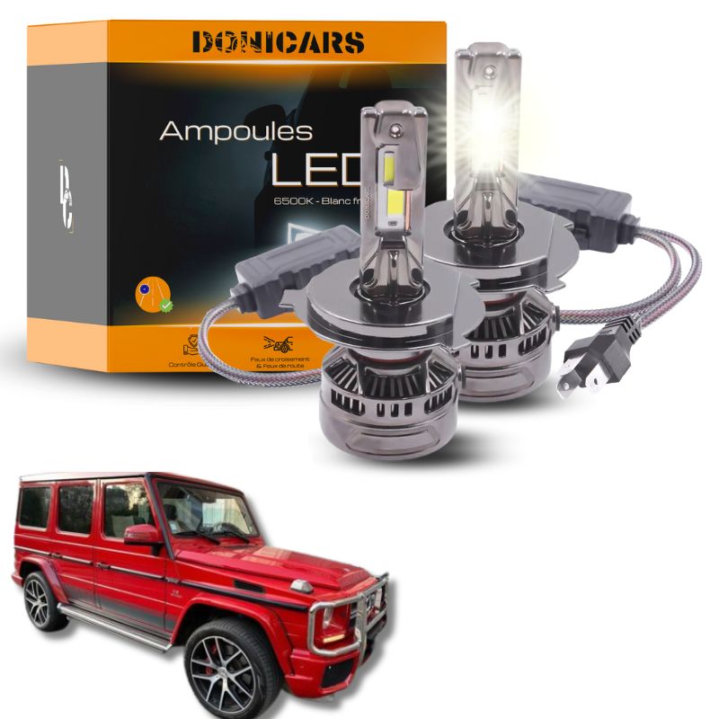 Pack Ampoules LED H4 140W Canbus - Mercedes Benz Classe G W463 (1989 à 2008) Donicars
