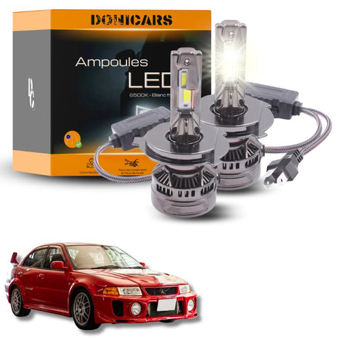 Pack Ampoules LED H4 140W Canbus - Mitsubishi Lancer Evolution 5 (1998 à 1999) Donicars