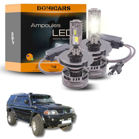 Pack Ampoules LED H4 140W Canbus - Mitsubishi Pajero sport 1 (1997 à 2008) Donicars