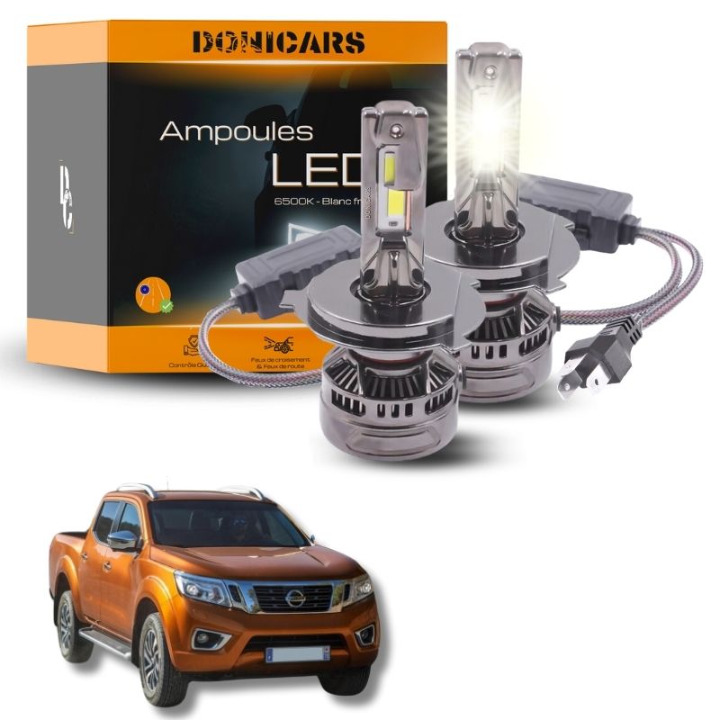 Pack Ampoules LED H4 140W Canbus - Nissan Navara III D40 (2005 à 2021) Donicars