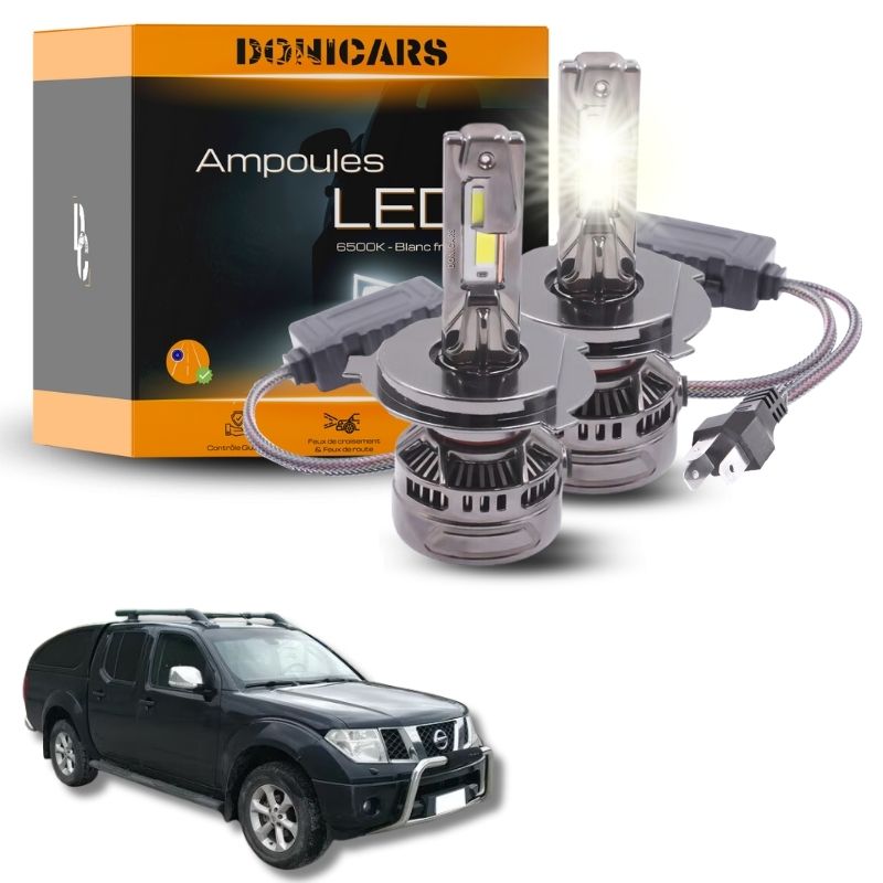 Pack Ampoules LED H4 140W Canbus - Nissan Navara II D22 (1997 à 2005) Donicars