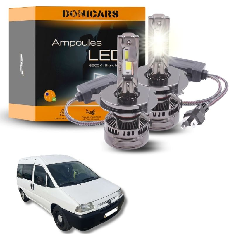 Pack Ampoules LED H4 140W Canbus - Peugeot Expert (1995 à 2006) Donicars