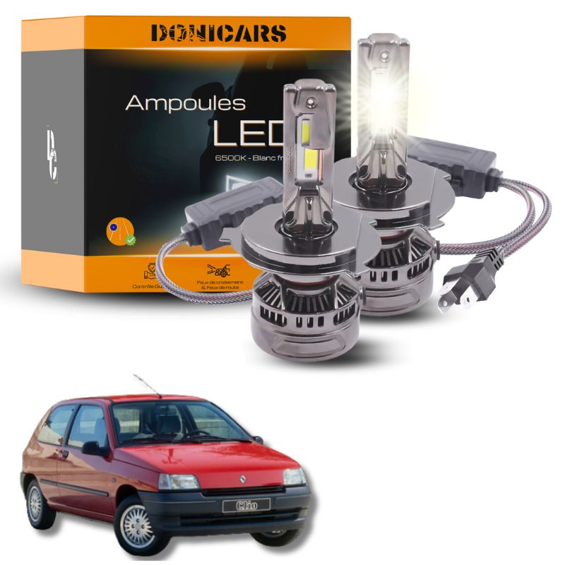 Pack Ampoules LED H4 140W Canbus - Renault Clio 1 (1990 à 1999) Donicars
