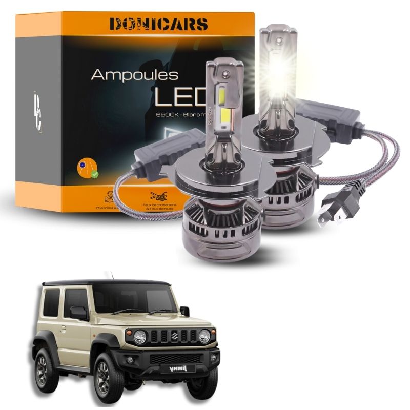 Pack Ampoules LED H4 140W Canbus - Suzuki Jimny (1998 à 2019) Donicars