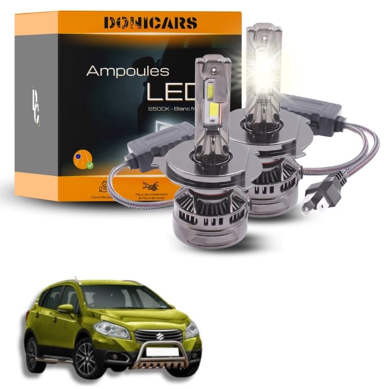 Pack Ampoules LED H4 140W Canbus - Suzuki SX4 (2006 à 2013) Donicars