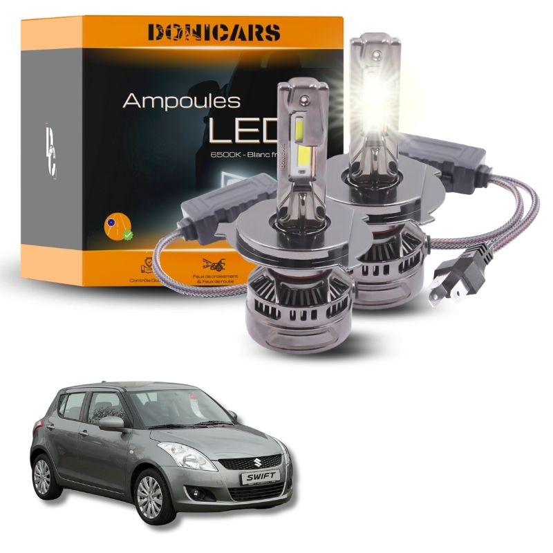 Pack Ampoules LED H4 140W Canbus - Suzuki Swift II (2010 à 2017) Donicars