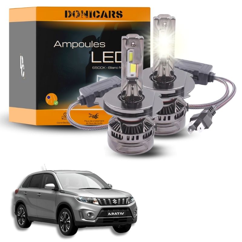 Pack Ampoules LED H4 140W Canbus - Suzuki Vitara II (2015 à 2023) Donicars